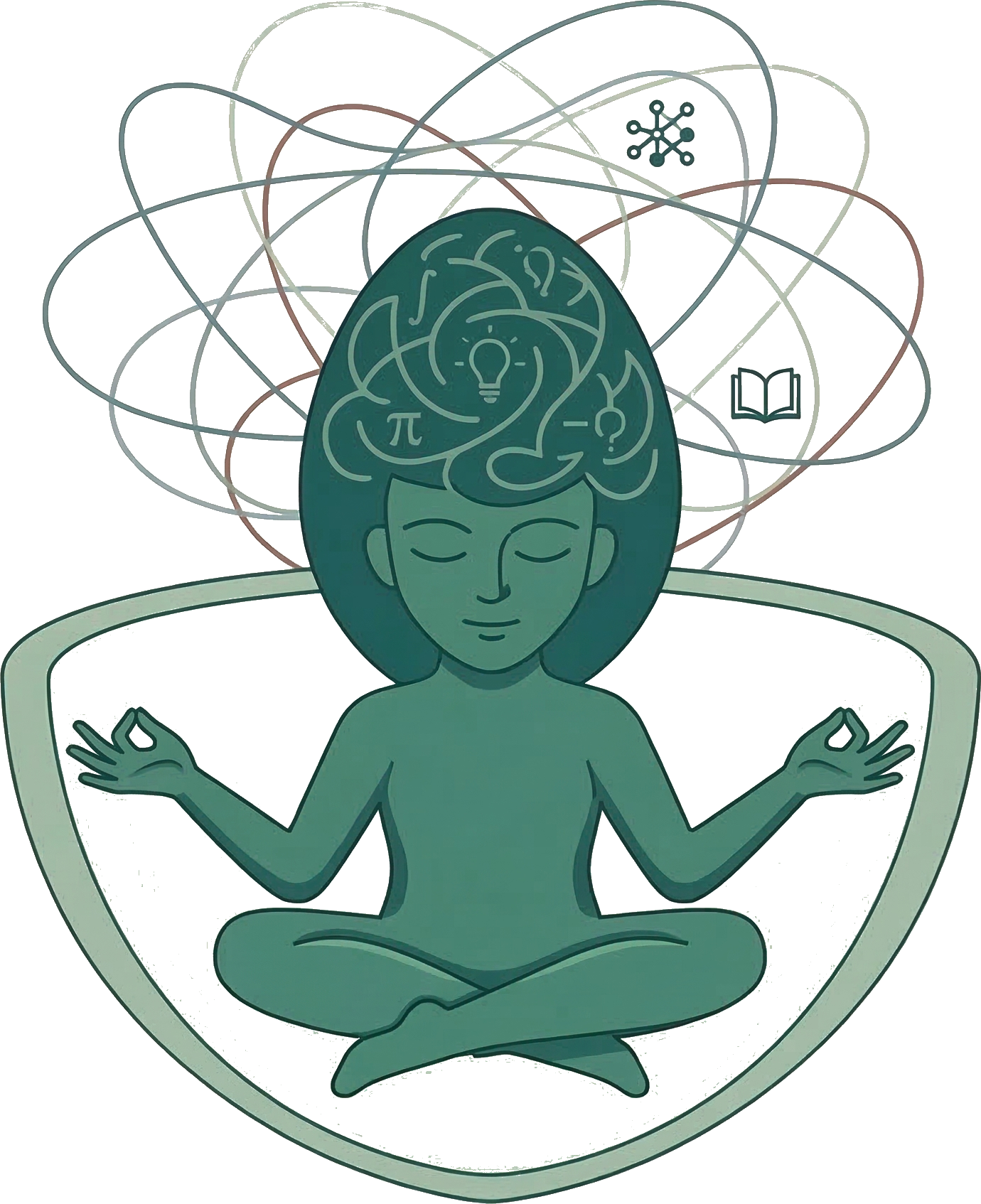 Illustration eines Gurus